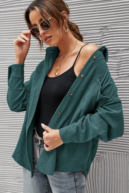 Boyfriend Corduroy shacket