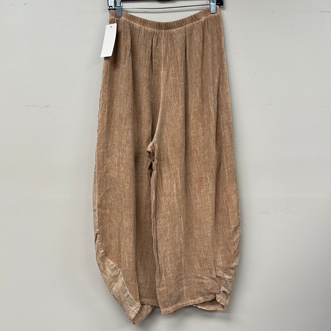 Boho Italian Linen and cotton pants