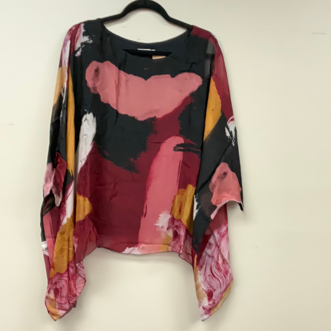 Italian Abstract caftan top