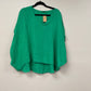 V Neck Linen Caftan Style Italian Top. 11209.