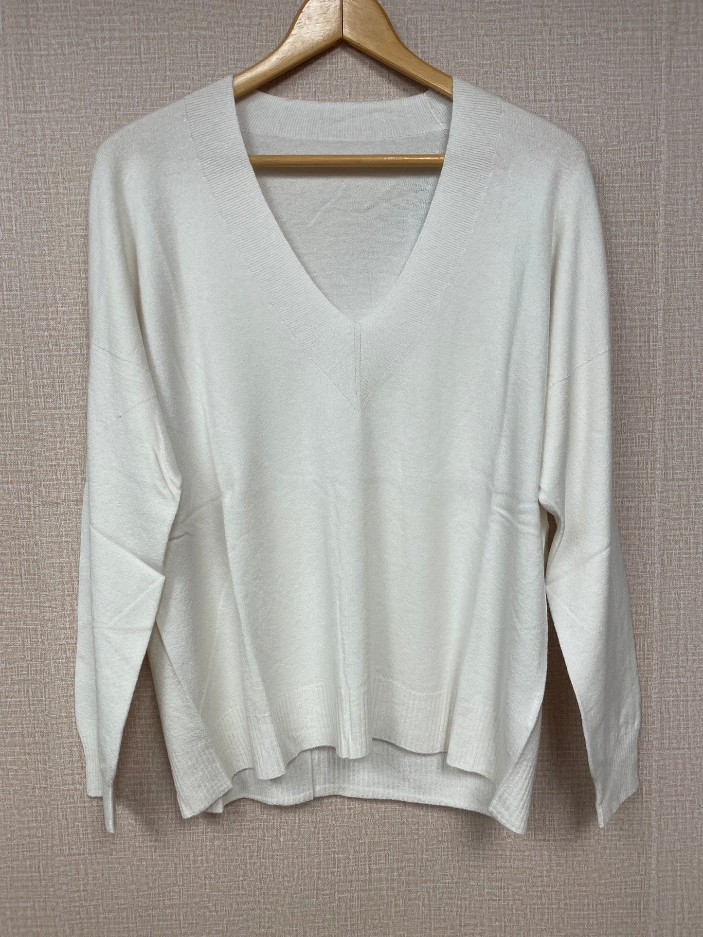 V neck Italian Jersey, sweater