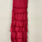 Italian Silky Layered maxi Skirt