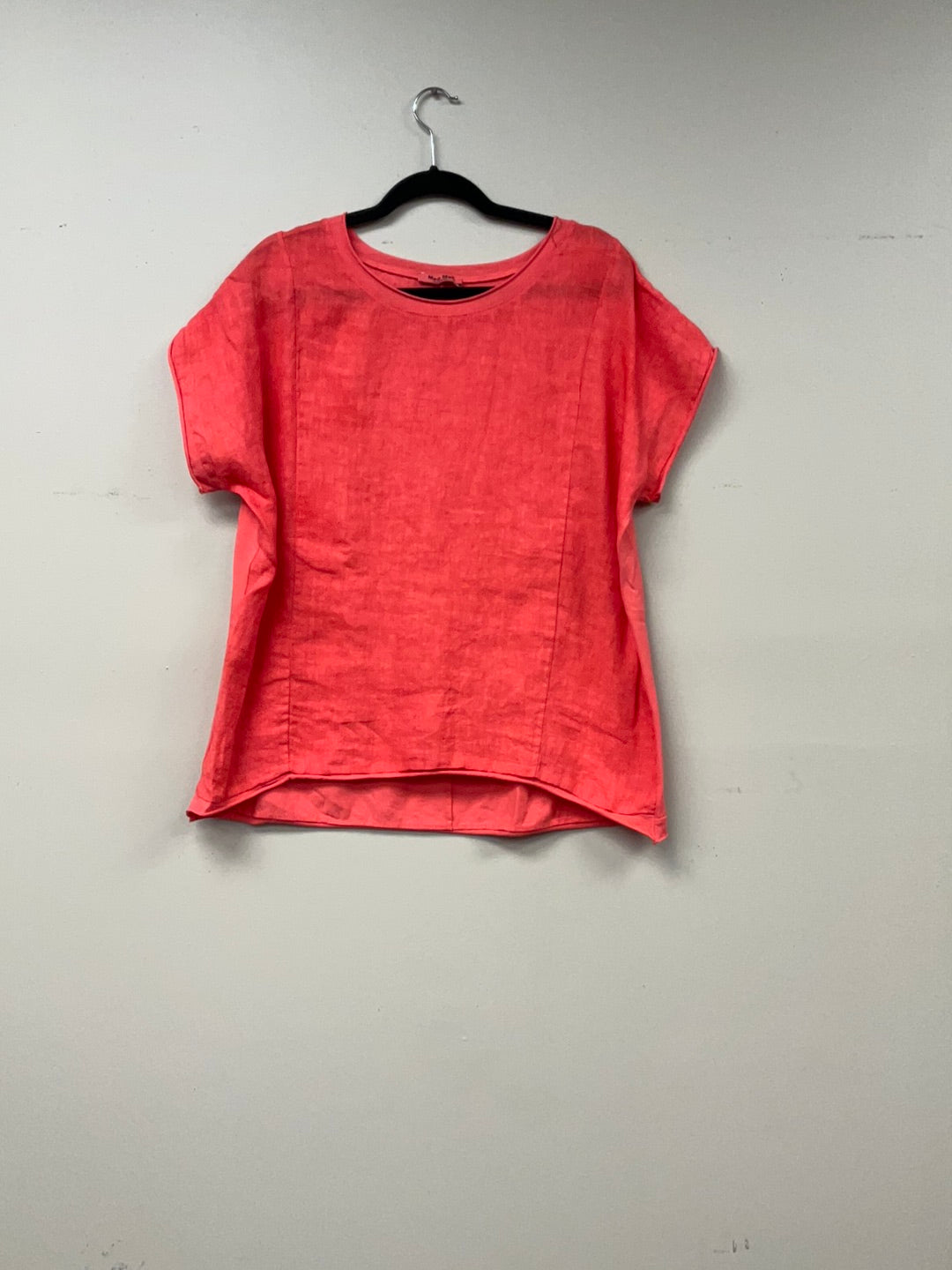 Italian Linen Cotton Short sleeve Top. 2727