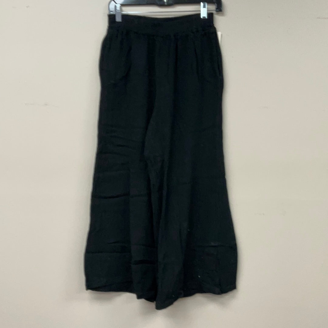 Linen weaved Italian wide leg pants.