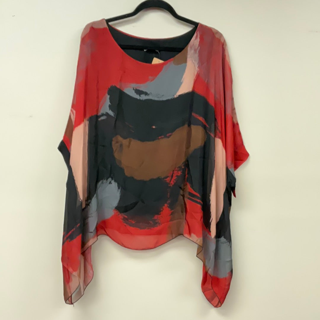 Italian Abstract caftan top