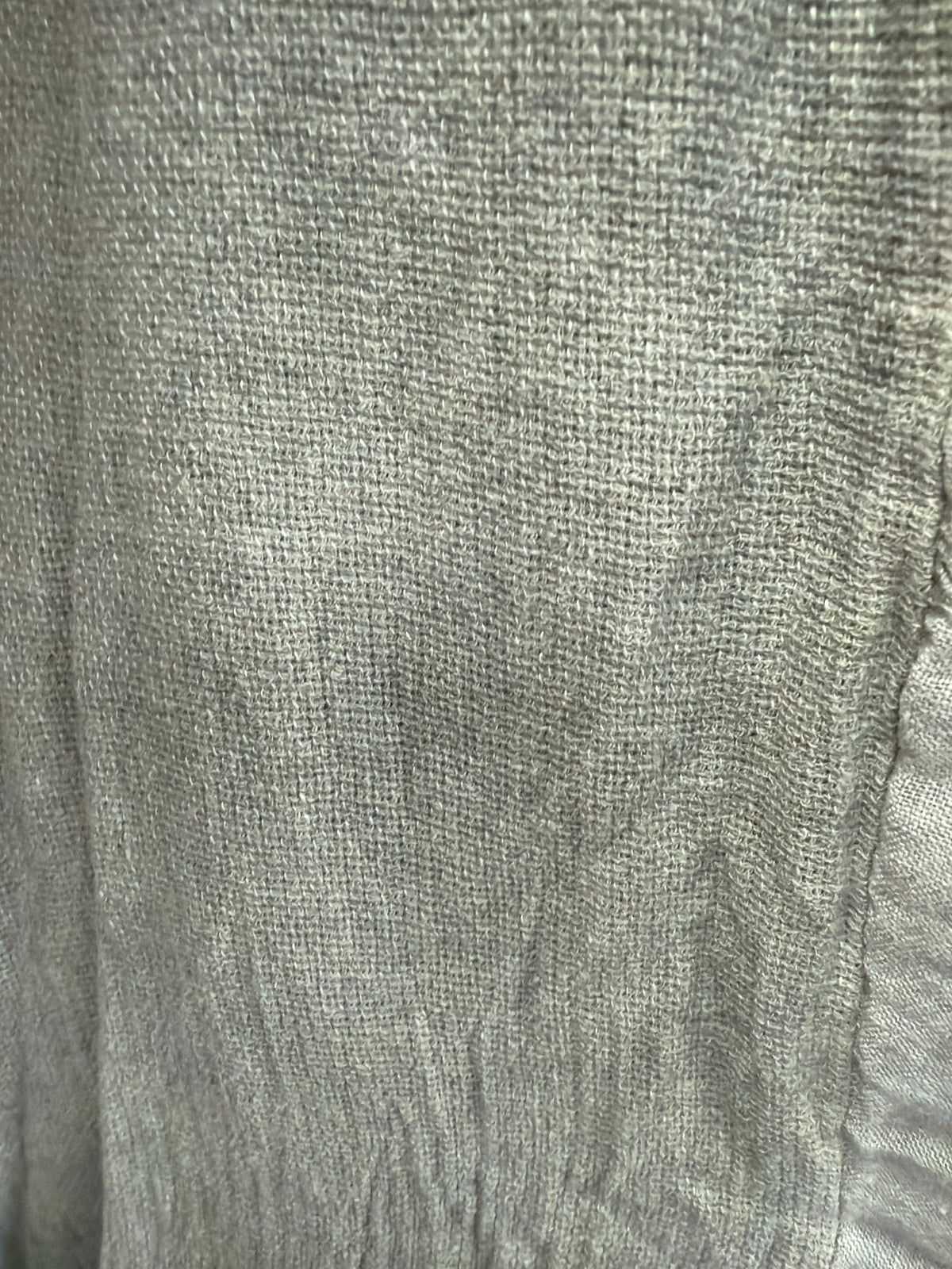 Boho Italian Linen and cotton barrel leg pants