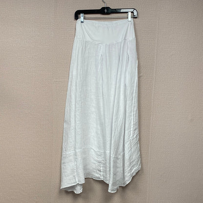 Italian Linen asymmetrical skirt. Meo 02808