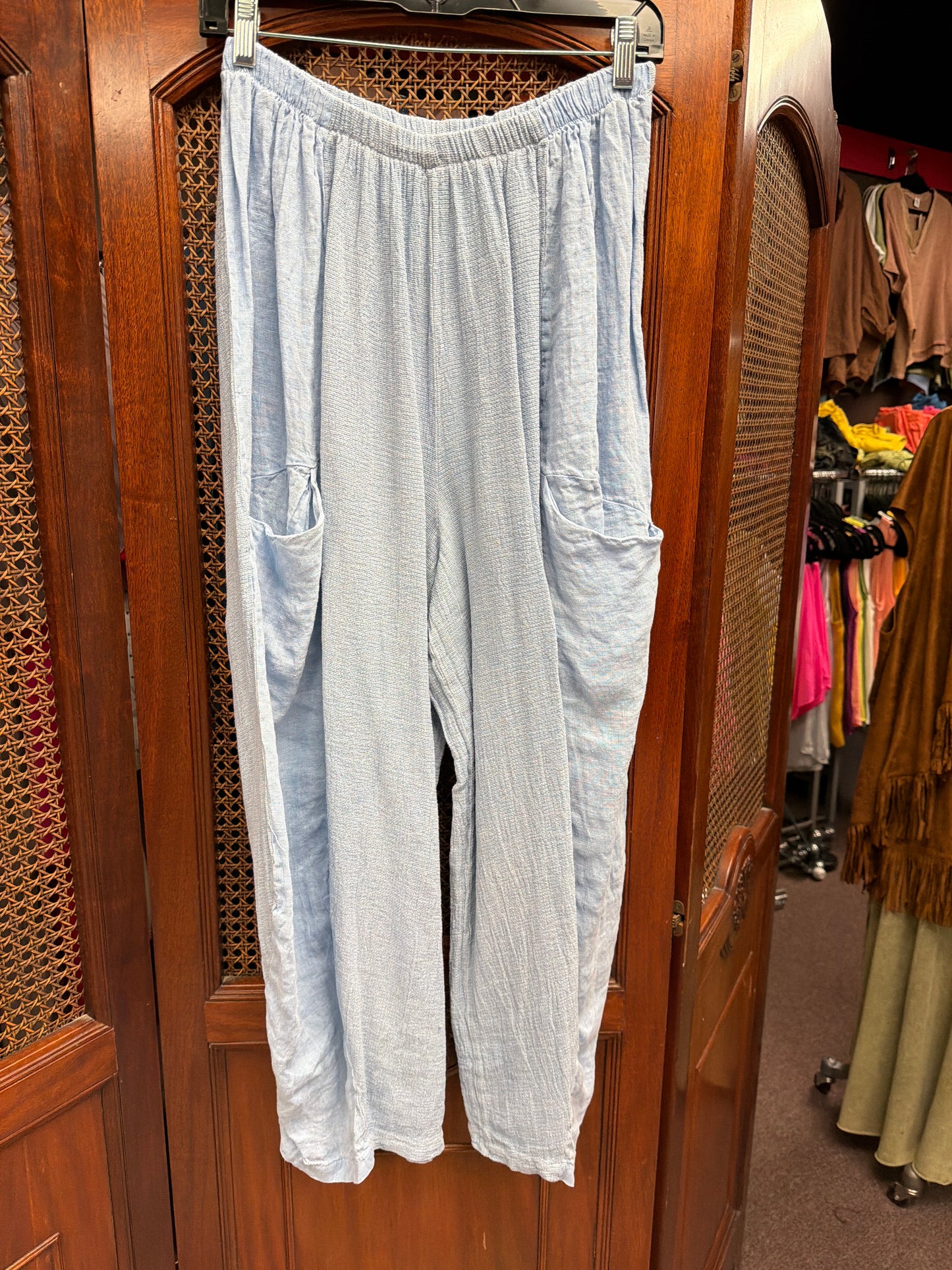 Boho Italian Linen and cotton pants