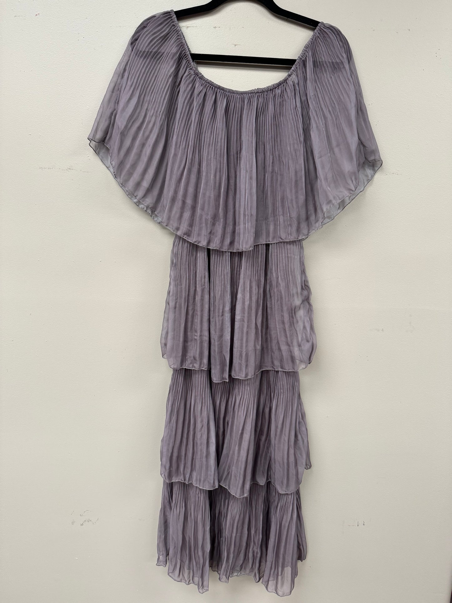Italian silk Layered convertible dress