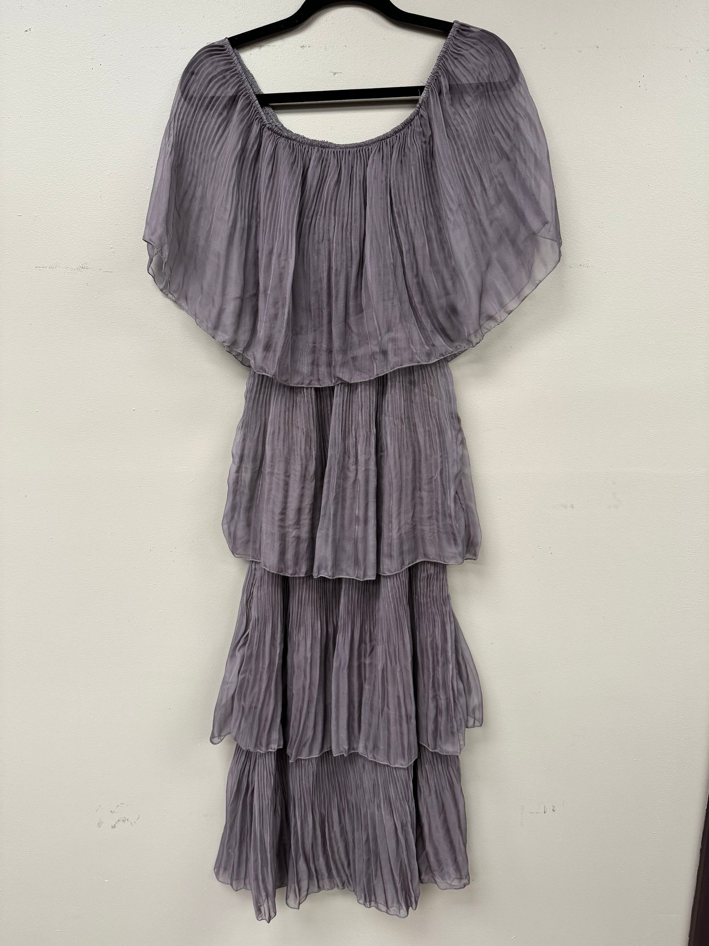 Italian silk Layered convertible dress