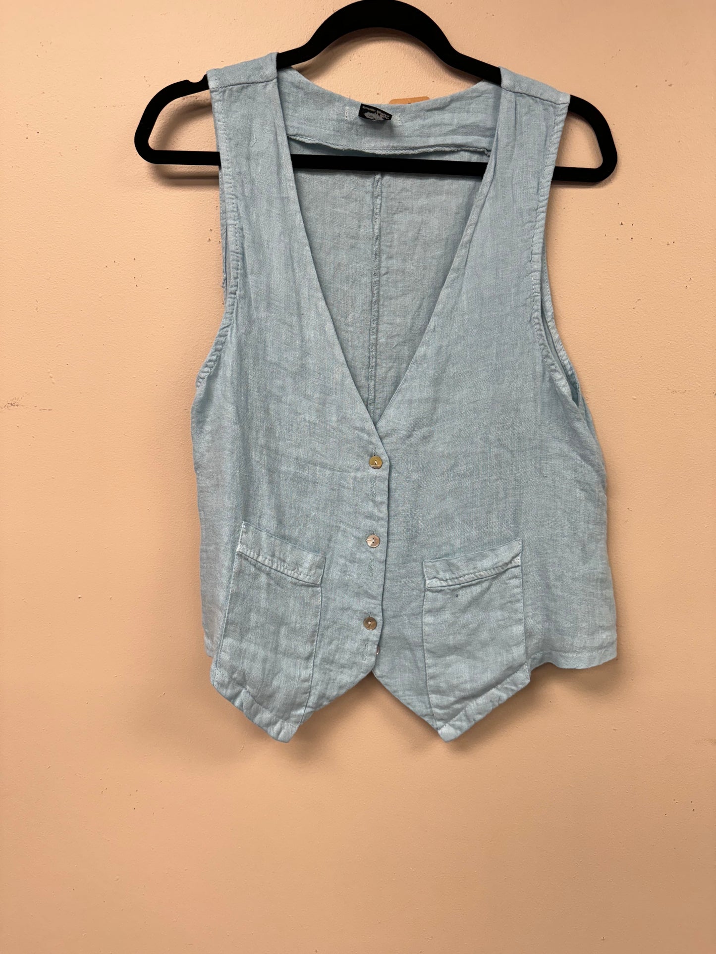 Italian Linen Vest / Top