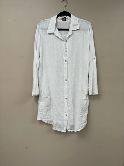 Italian linen long tunic.