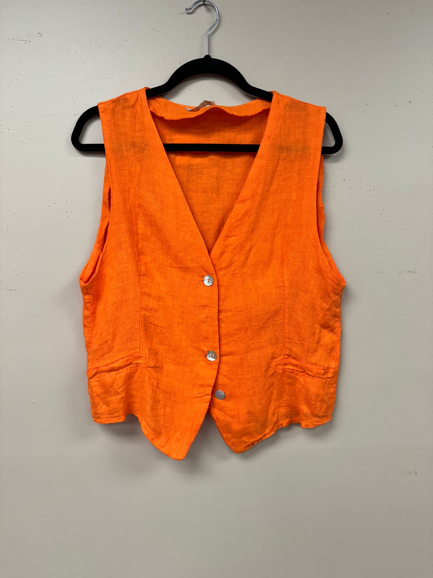 Italian Linen Vest / Top