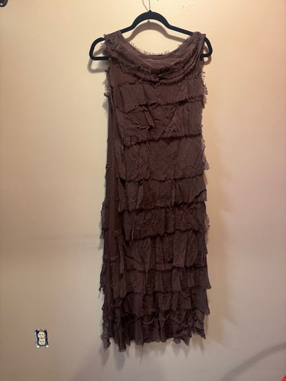 Italian silky layered dress