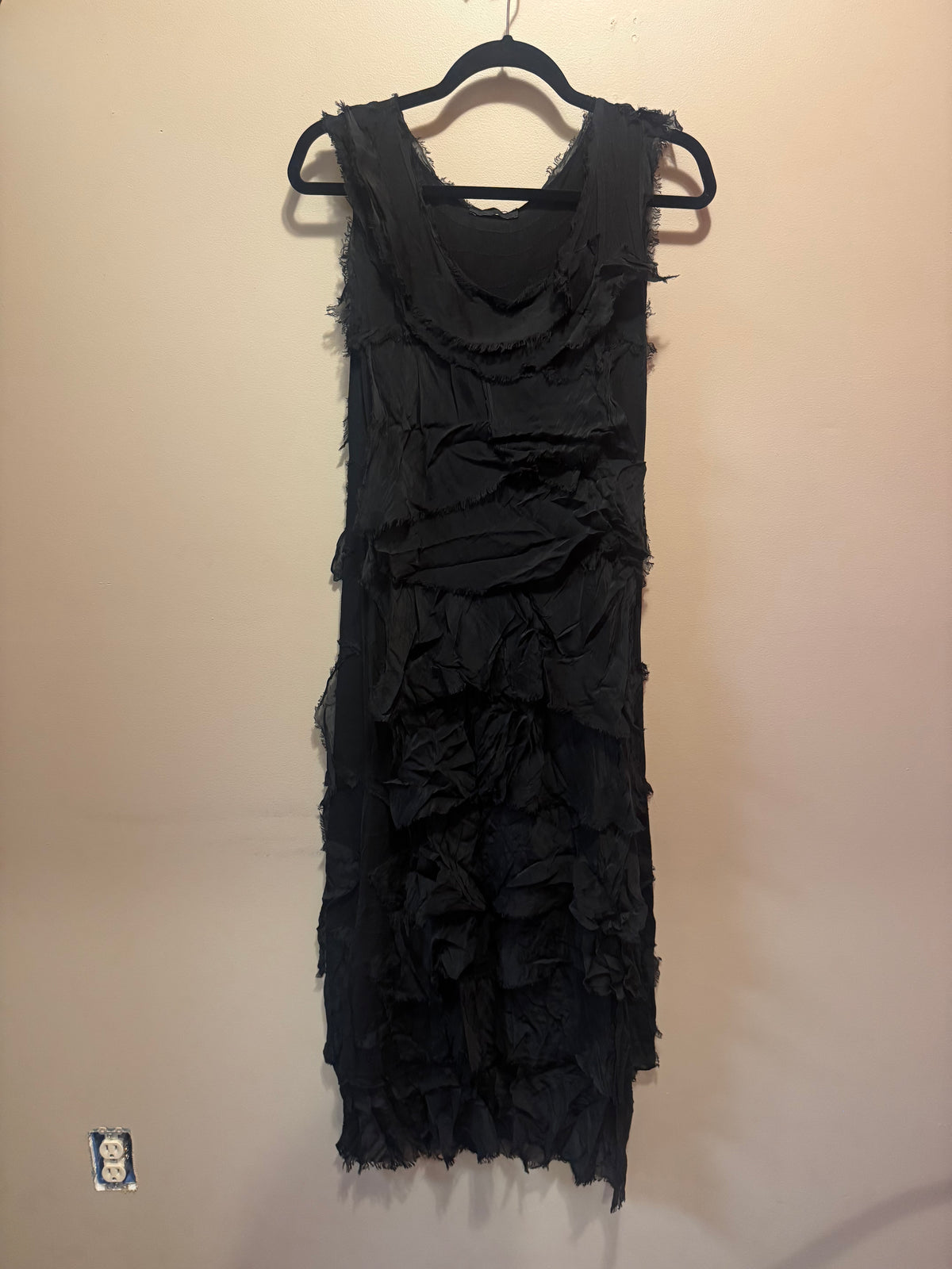Italian silky layered dress