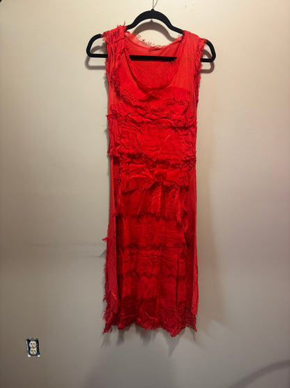 Italian silky layered dress