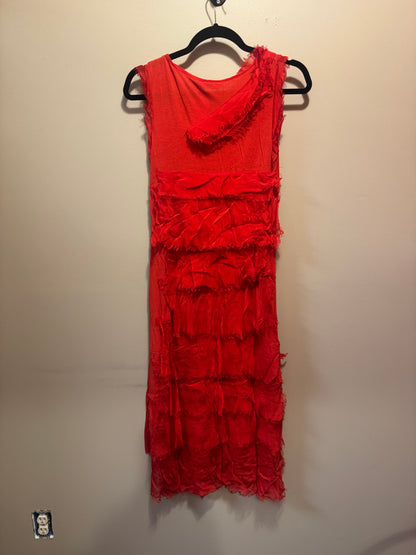 Italian silky layered dress