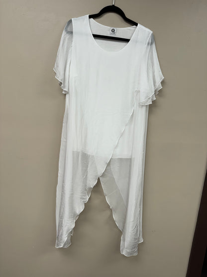 Italian Silky Asymetrical tunic/pant set