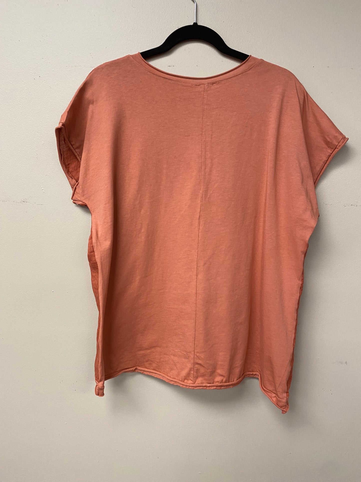 Italian Linen Cotton Short sleeve Top. 2727