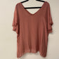 Silky Italian short sleeve top