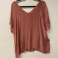Silky Italian short sleeve top