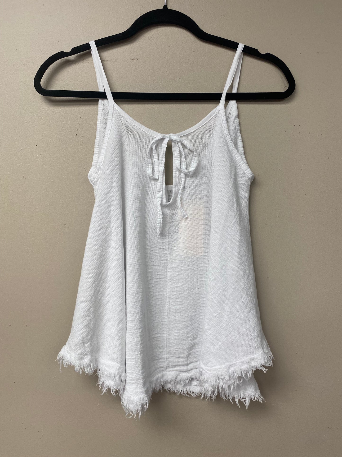 Linen Tank A line tank top