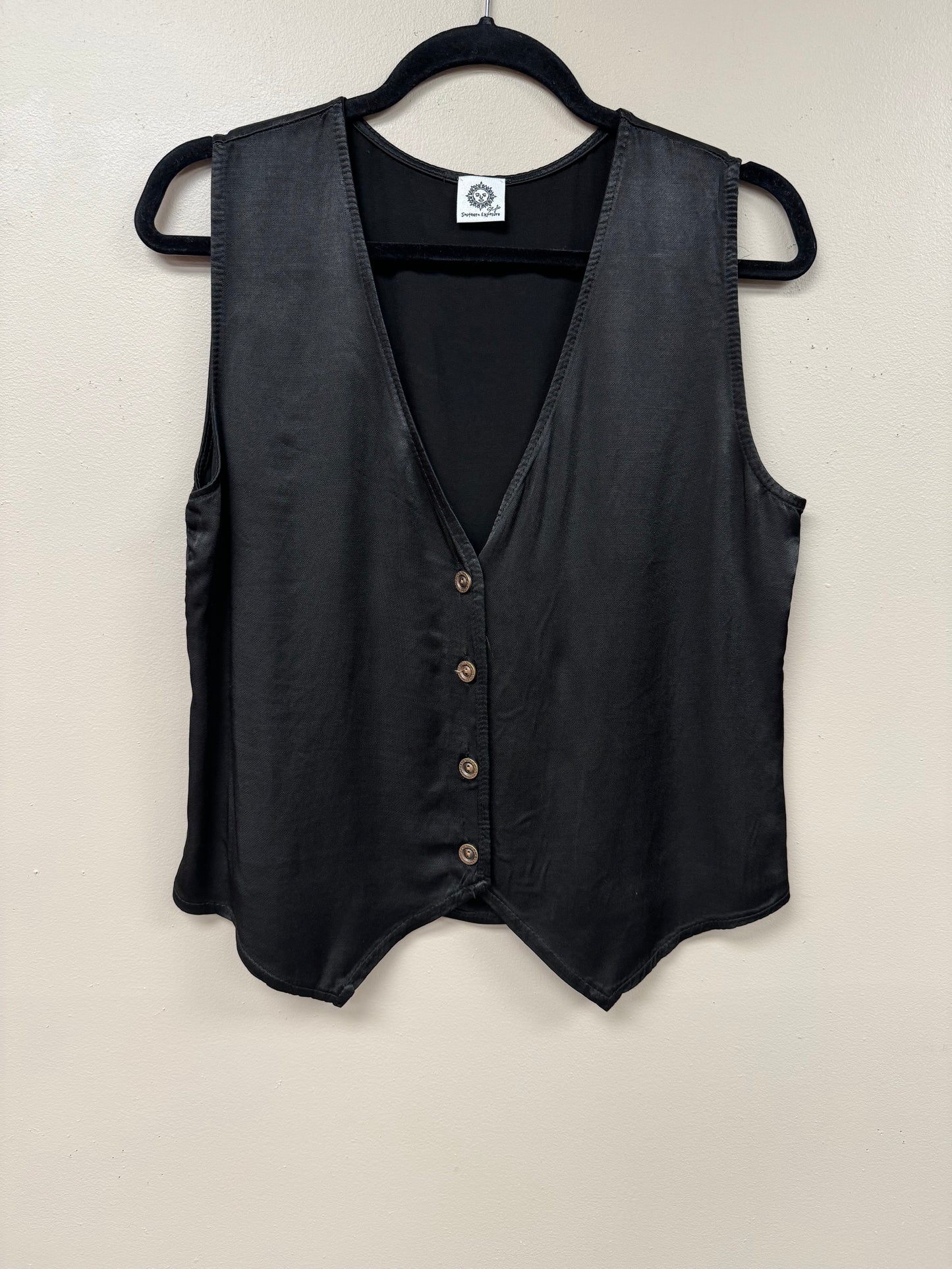 Satin Italian Vest