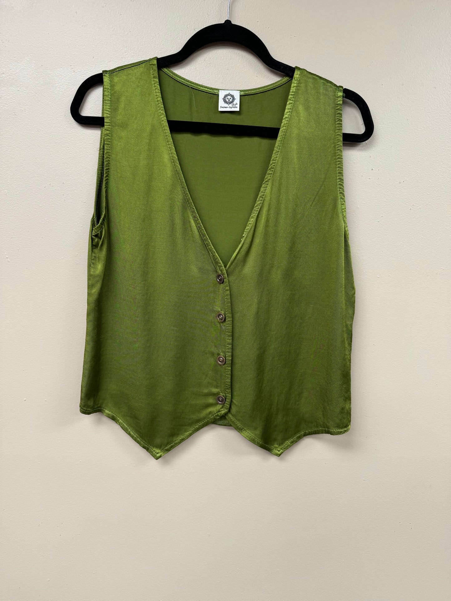 Satin Italian Vest