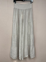 7815 Tiered Palazzo Pant- Red main image 0