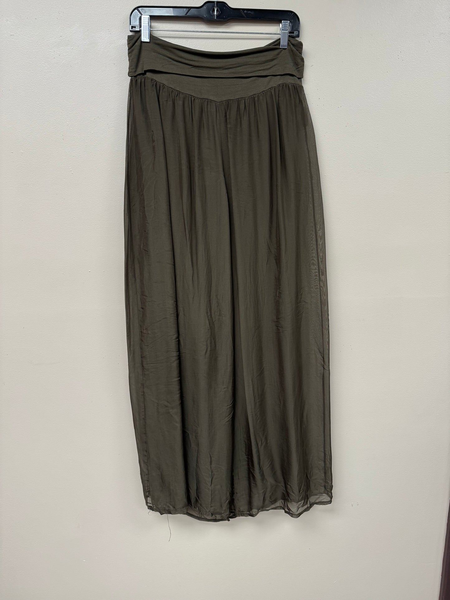 Italian Silky Asymetrical tunic/pant set