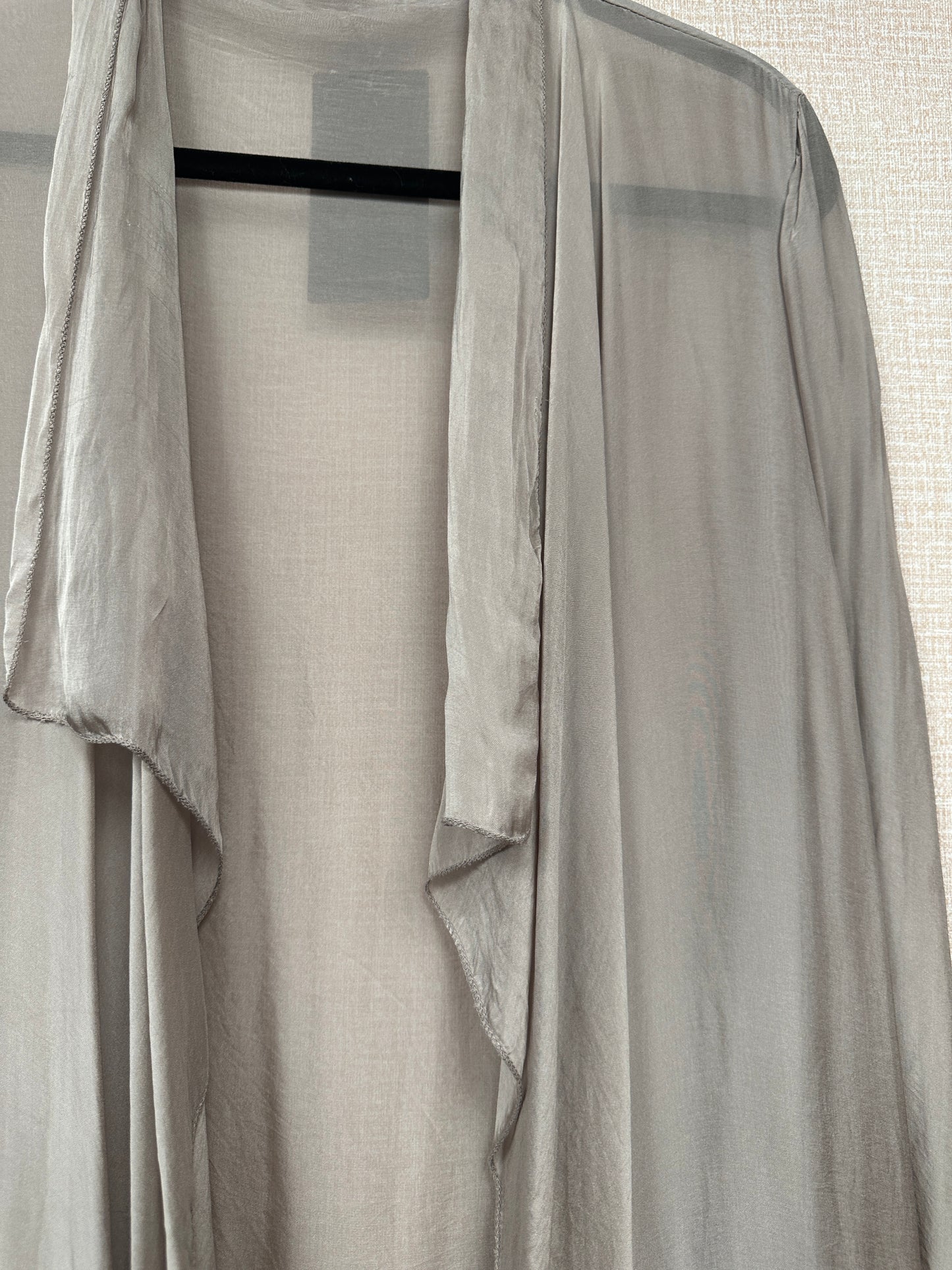 Italian Silk long cardigan