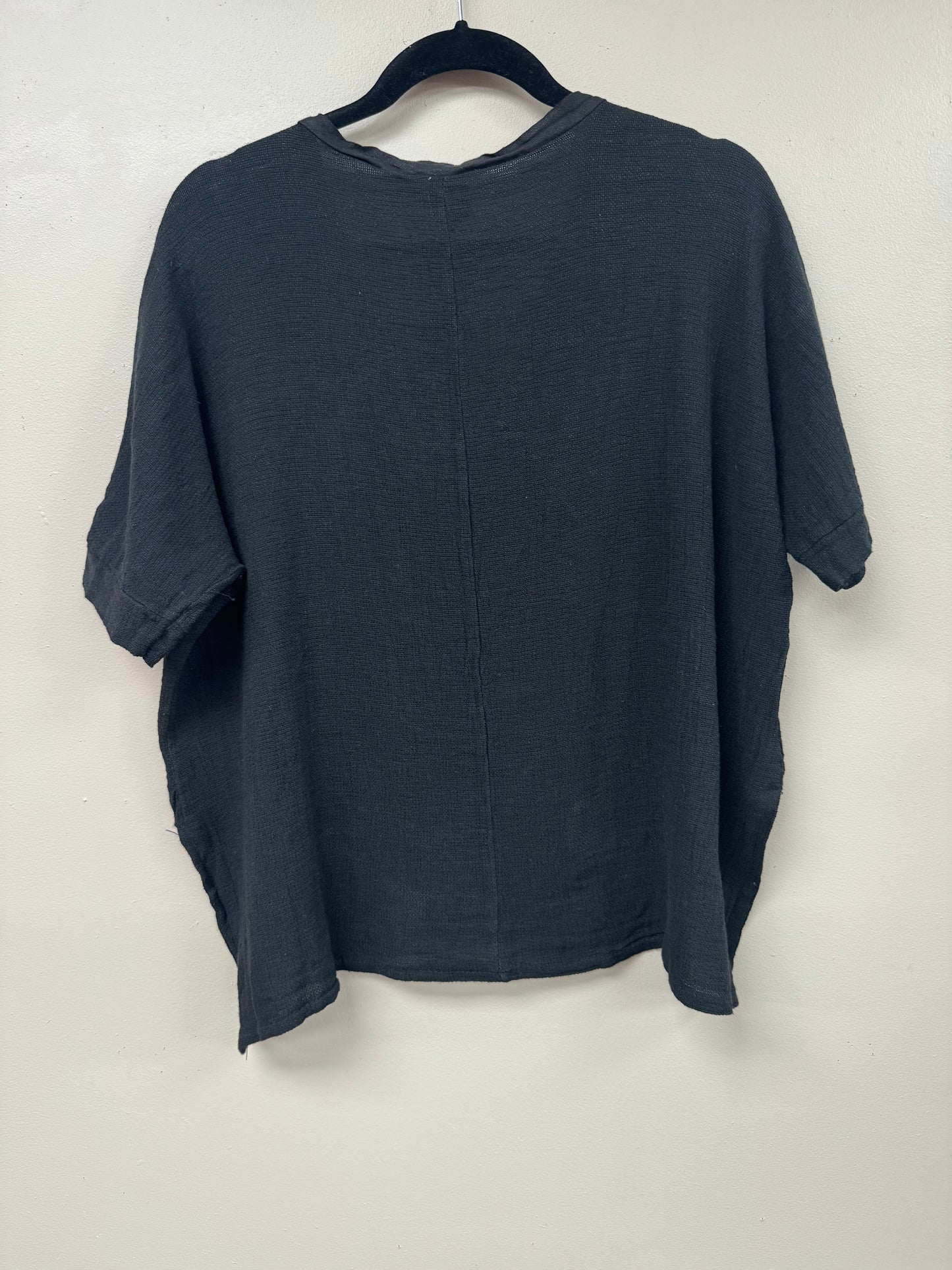 V Neck Loose  Linen Top. 3474