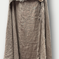 Italian Linen maxi skirt with buckle.