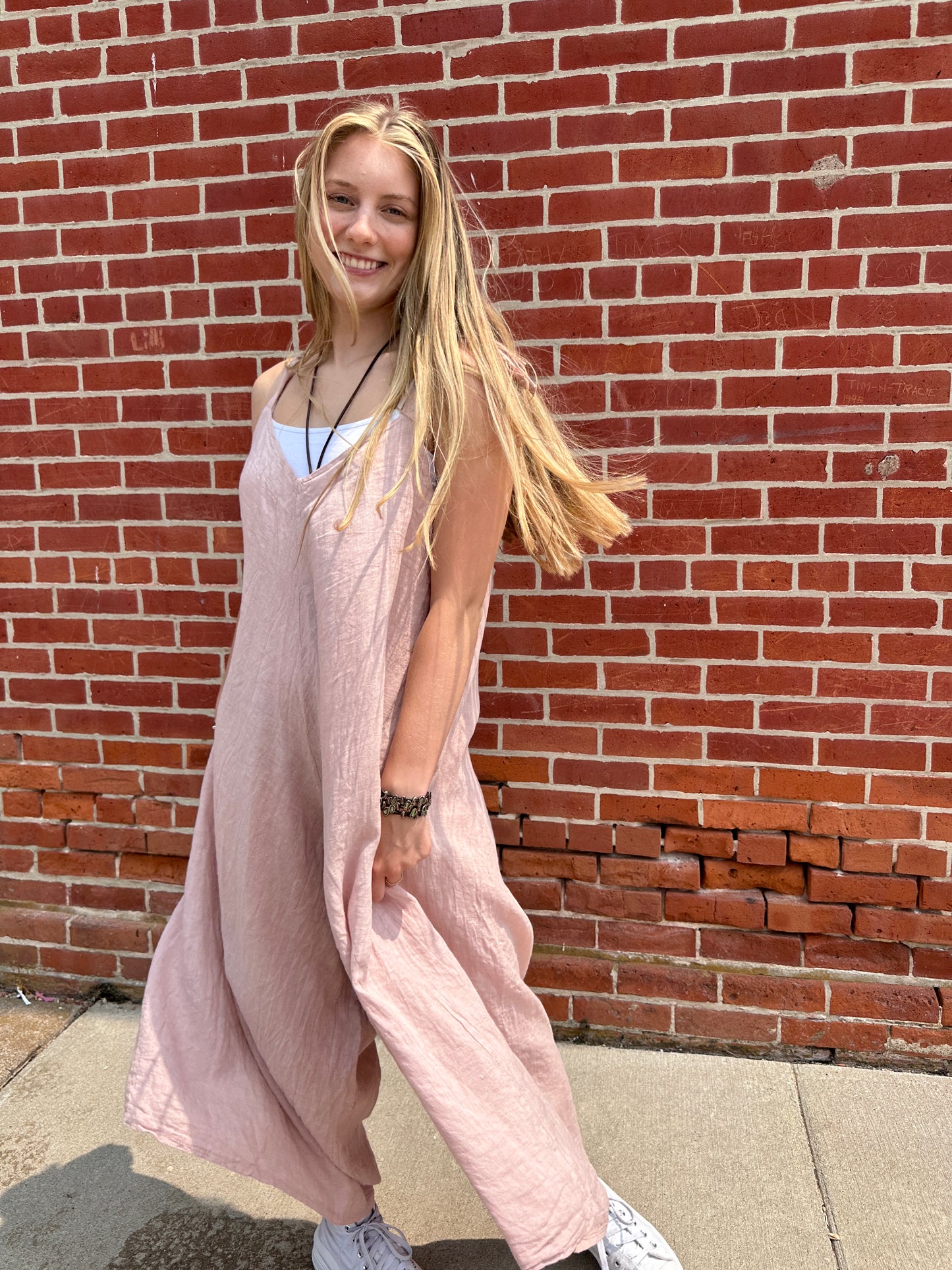 Italian Linen Jumpsuit