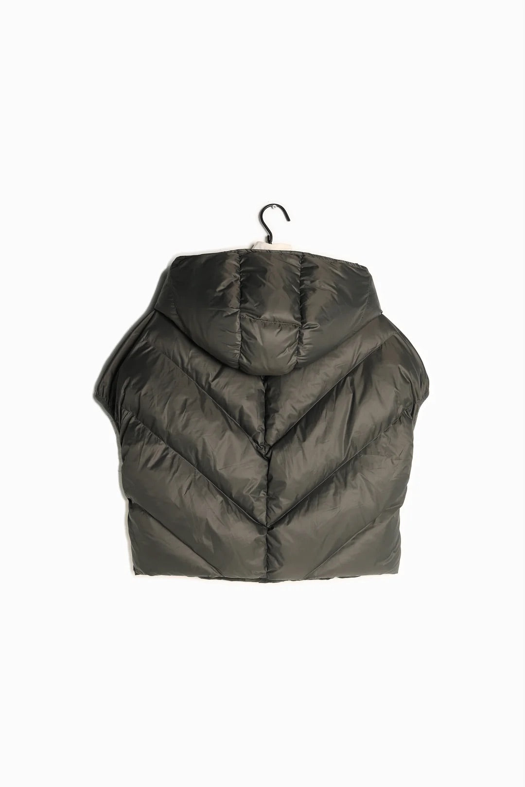 Cropped Puffer Vest