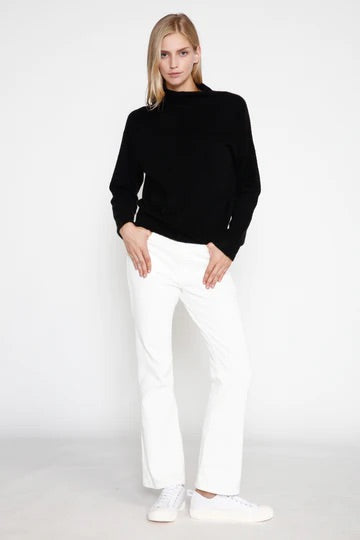 Mock Neck Basic Sweater