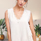 Distressed Jess linen top