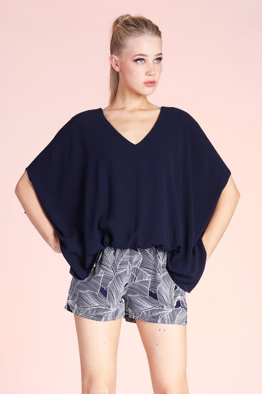 Back Band Caftan top