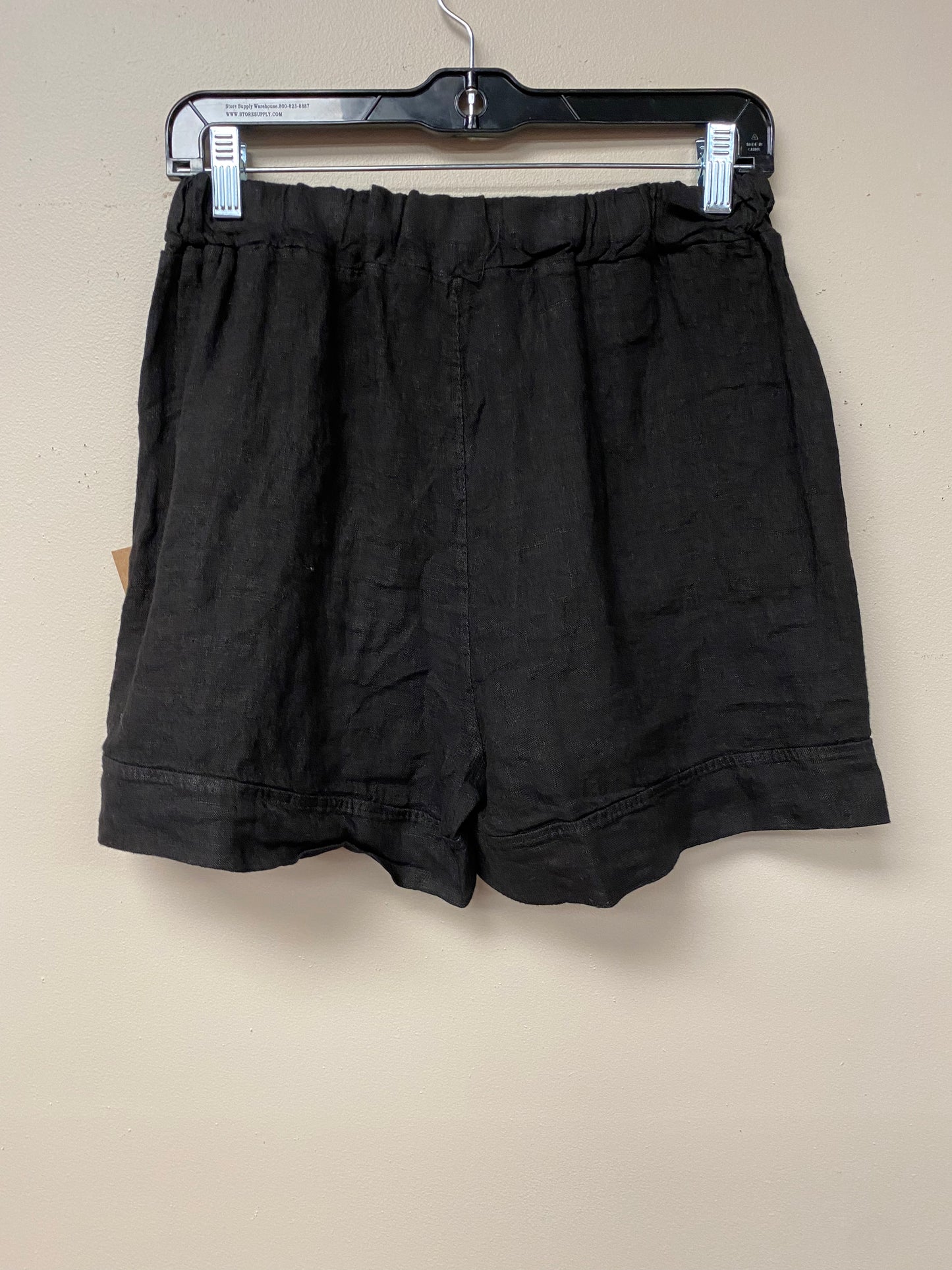 Italian drawstring linen shorts