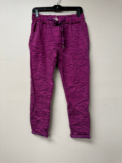 Italian star drawstring joggers.