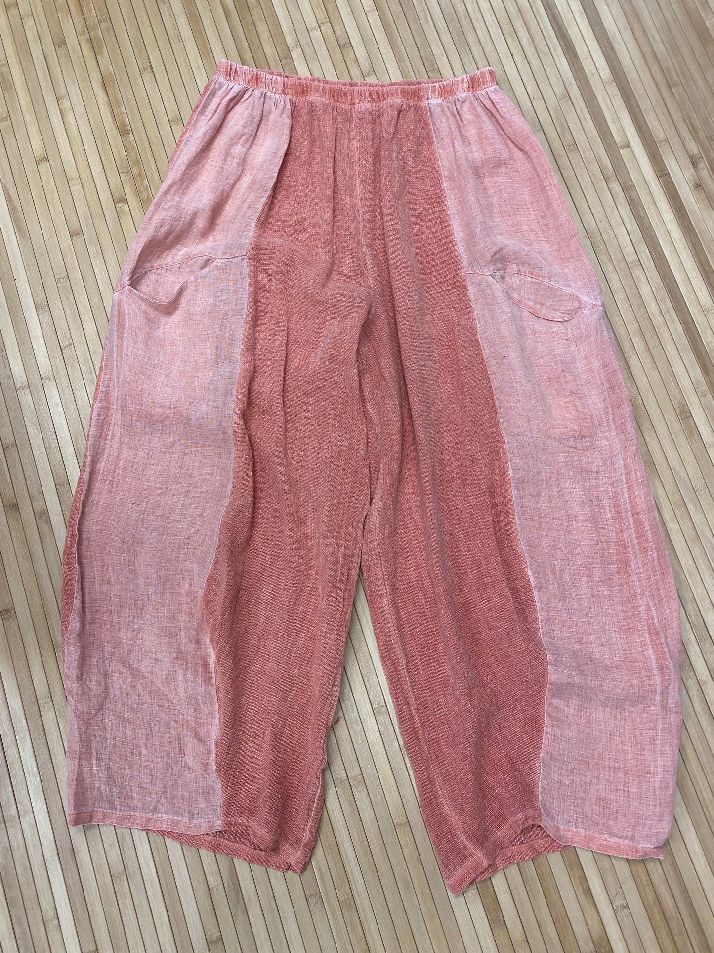 Boho Italian Linen and cotton pants