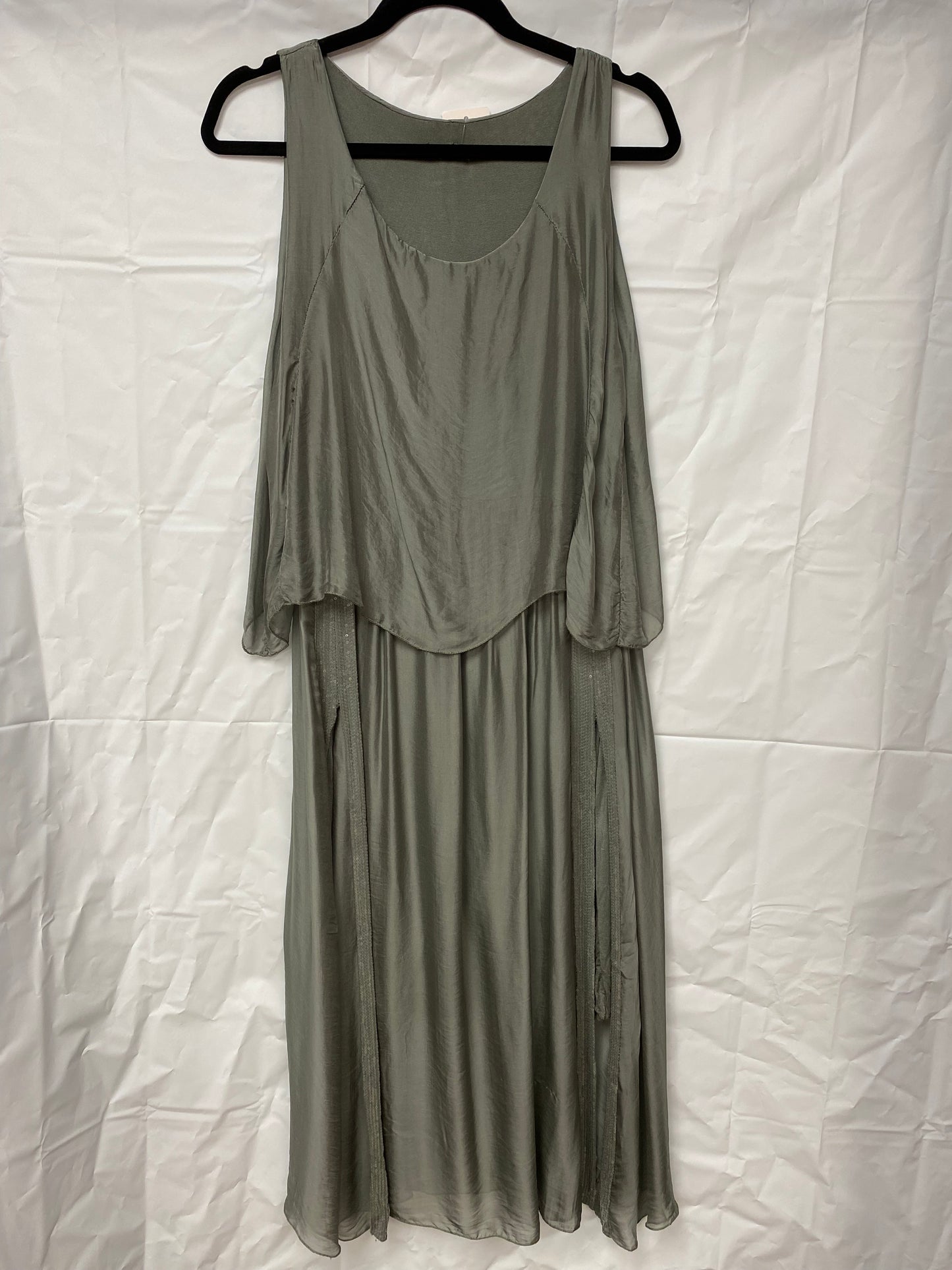Italian silk overlay dress.