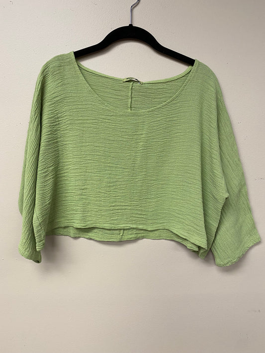 Sleeved Italian Cropped top