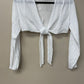 Italian cotton shrug.