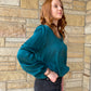 Italian Silky Elastic Waistband Top