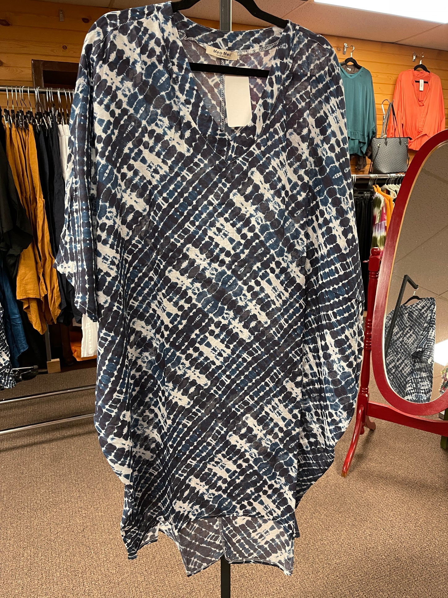 Cotton, printed Tunic, Cover up