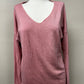 Italian V neck knit top.