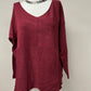 Italian V Neck soft sweater.