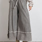Feeling good, Washed Terry Knit Wide Leg Pants