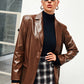 PU Blazer